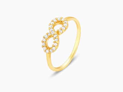 Golden Infinite Grace Ring
