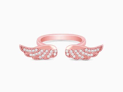 Rose Gold Freedom Ring