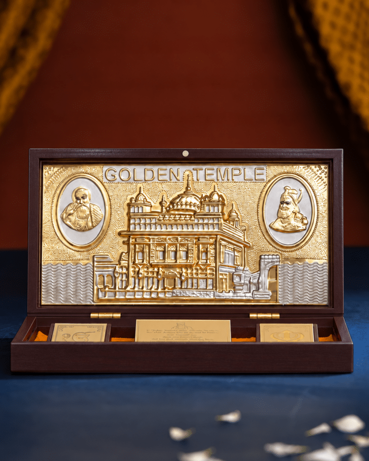 Golden Temple Model 24K gold plated by Nikrish