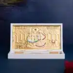 Radha Krishna Pocket Temple 24K gold plated by Nikrish